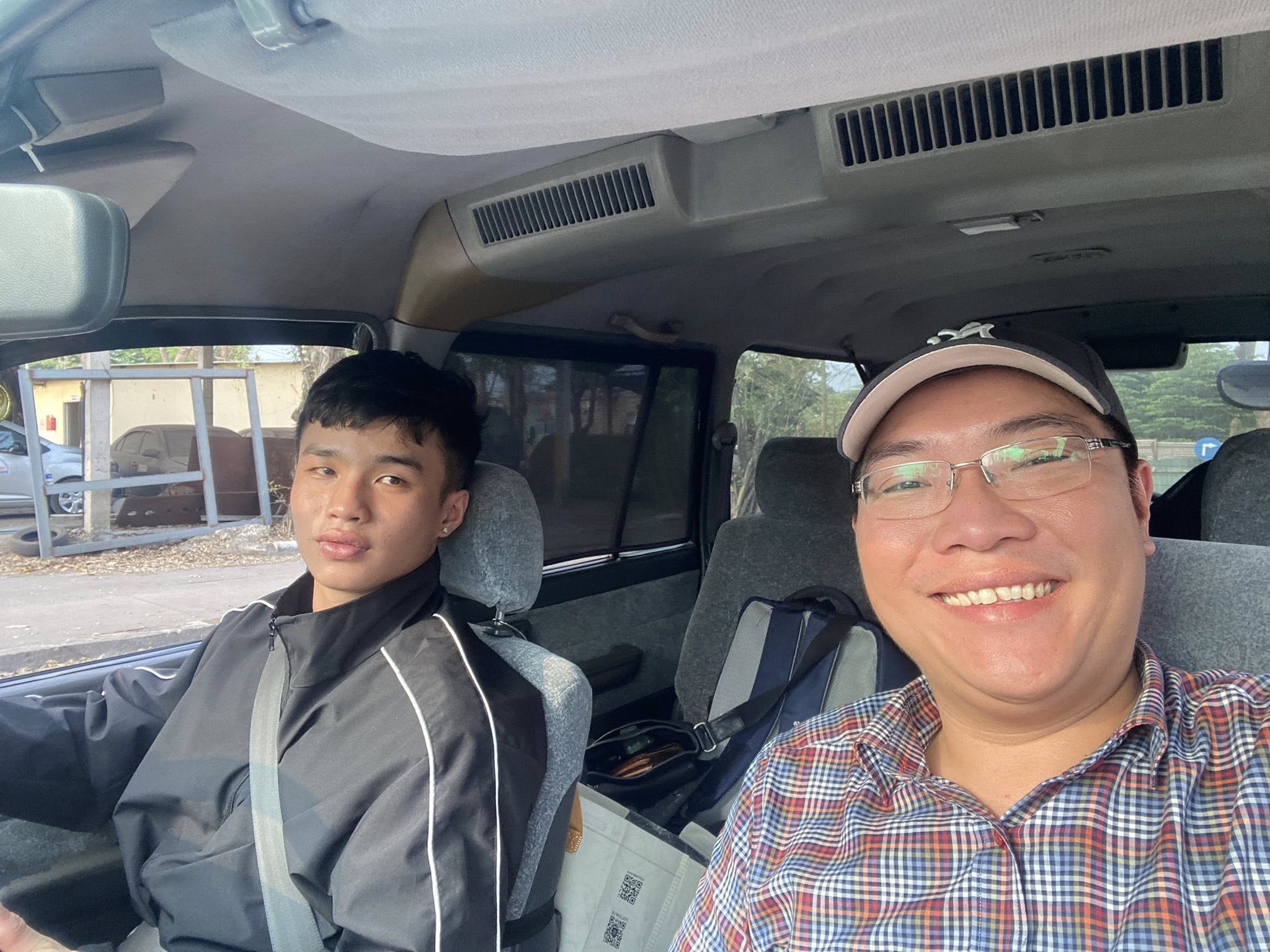 Học viên nam buổi tập đầu